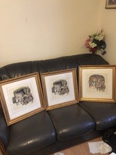 3X Vintage  Art Print By