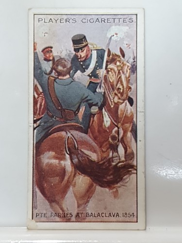 Cigarette card player - card,,