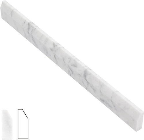 Carrara white marble pencil - carrara,