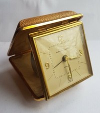 Beautiful Vintage WESTCLOX Mechanical Travel Clock For Repairs