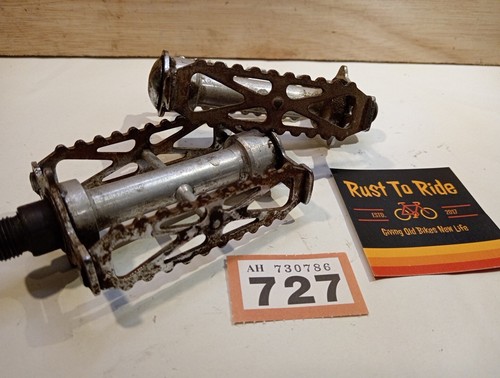 Vintage bicycle pedals 727 - bicycle, #727