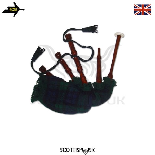Scottish tartan mini bagpipes - tartan,