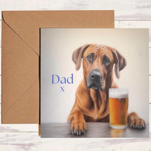 Rhodesian ridgeback father - ridgeback, father's