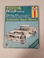 Haynes Toyota Hi Lux Pick Up