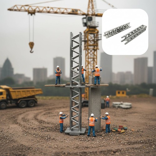 Mini scaffold model scene - scene, prop