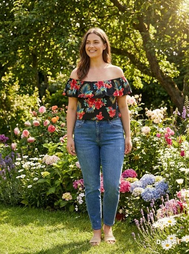 Colourful ladies top from - ladies,