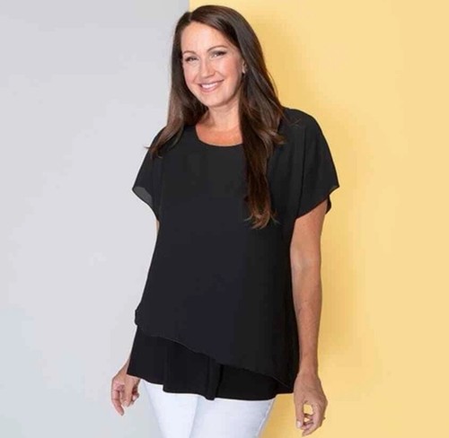 Nicole plain chiffon - plain,