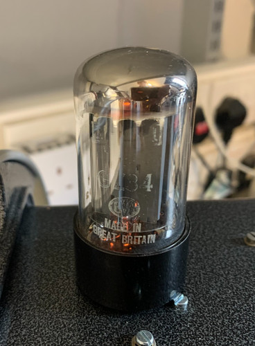 Mullard gz34 valve tube - mullard,