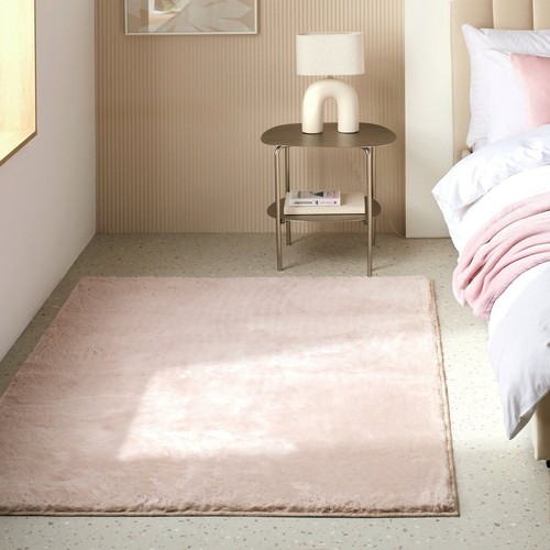Cosy soft blush - blush, rug
