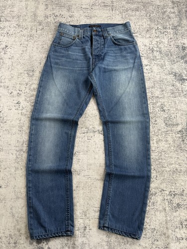 Nudie jeans mens w30 l28 - mens, blue