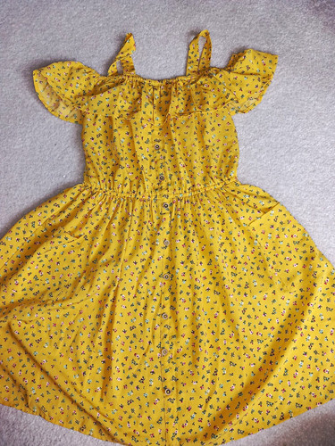 Next girls yellow floral - next,