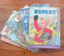 1970's Rupert Bear Annuals x
