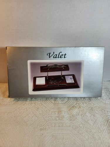Wooden desk valet brown new - wooden, ,