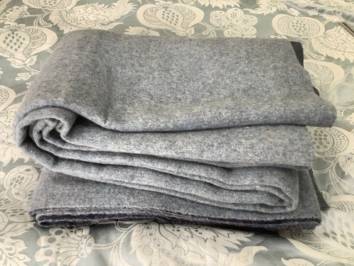 Vintage boiled wool blue - vintage,