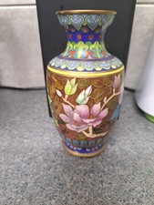 Vintage JINGFA CLOISONNE VASE