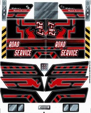 Lego 8285 Replacement Sticker Sheet Fits Tow Truck