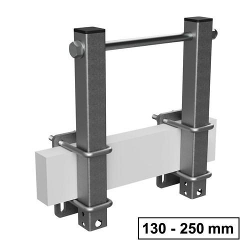 Supports with axle holder - supports,