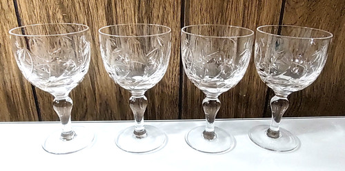 Set four stuart crystal - of,