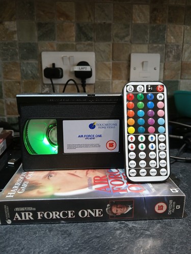 Vintage retro vhs tape led - vintage,