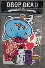 Vintage Drop Dead Sticker Pack BMTH Oli Sykes