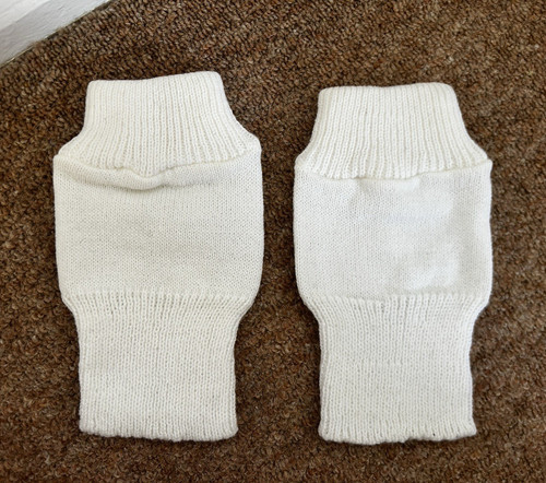 Women white knit footless - women’s,