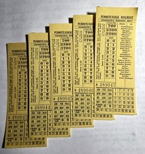 Lot of 5 Pennsylvania Railroad