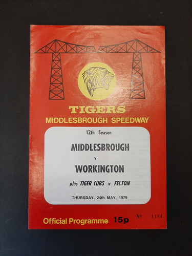 Rare speedway programme - speedway,