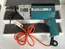 Vintage Black & Decker Drill & Chuck D223 13mm Made In England..Tested & Working