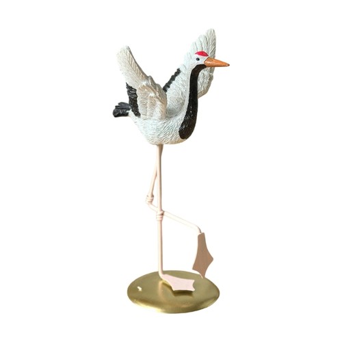 Resin iron cranes ornaments - iron,