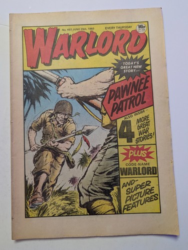 Warlord comic 457 june - no, 457,