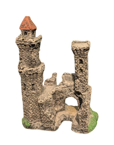 Ruined prince castle model - ruined,
