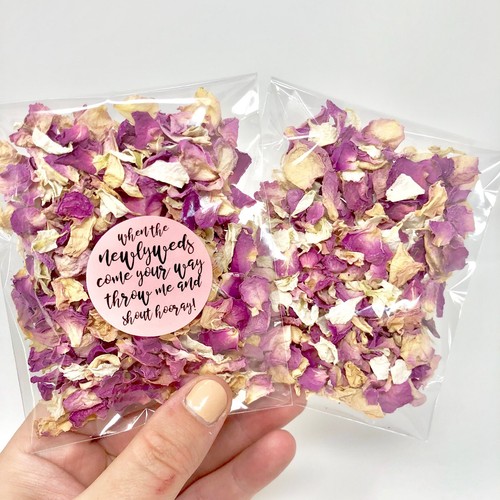Pink rose petal natural - pink,