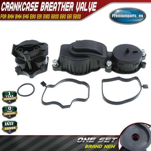 Crankcase breather valve - breather, w/