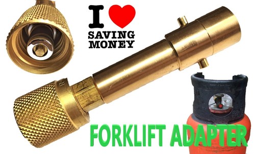 Forklift lpg gas adapter