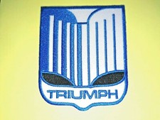 Motor Racing Motorsport Patch Sew / Iron On Badge:- Triumph