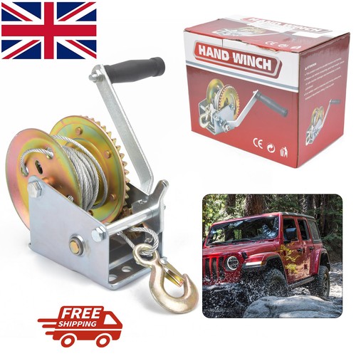 Manual hand winch1200lbs boat - manual,