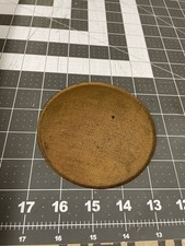 One Tannoy Original Red Orange Dust Cap For Silver Red Monitor 15