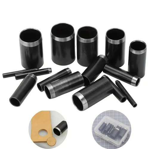 1set sizes steel leather - steel,