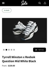 Reebok Question Mid Size 11