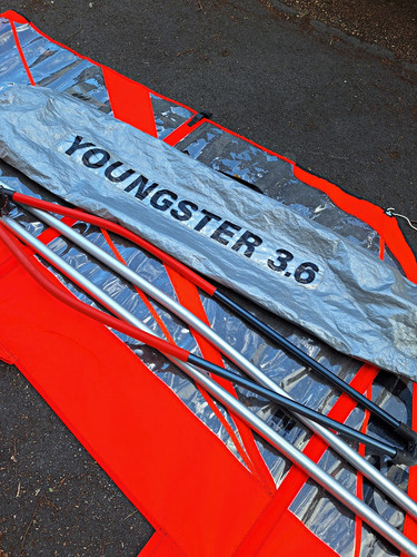 Youngster windsurfing sail - windsurfing,