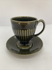 Green Carlton Ware  Cup &