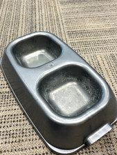 Pet food and water bowl