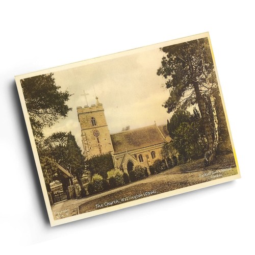 Print vintage oxfordshire - a4,