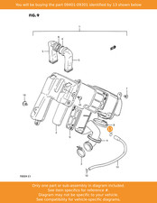 SUZUKI Clip, 09401-09301 OEM