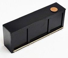 Dolls House Black Wooden Bar