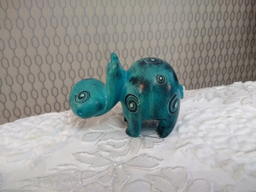 Stone hippo figurine - hippo,