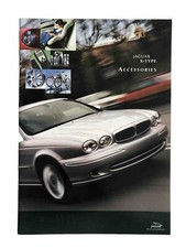 Jaguar X Type Accessories Brochure & Price List 2001 - Alloy Wheels to Umbrellas