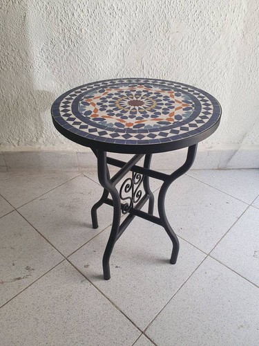 Moroccan multicolor round - multicolor,