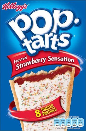 Kelloggs pop tarts strawberry - pop,