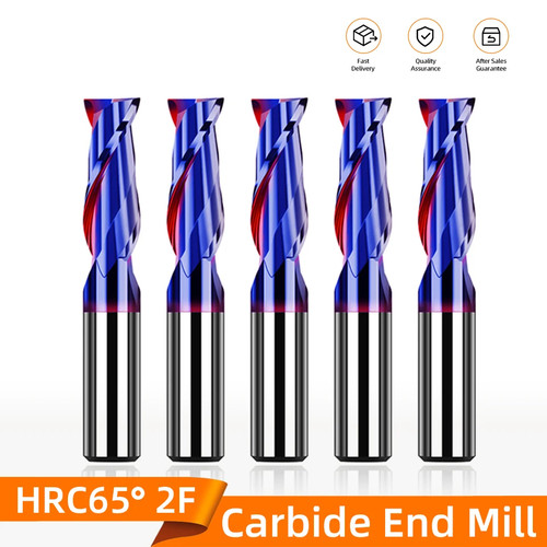 Hrc65 carbide end - carbide, flute